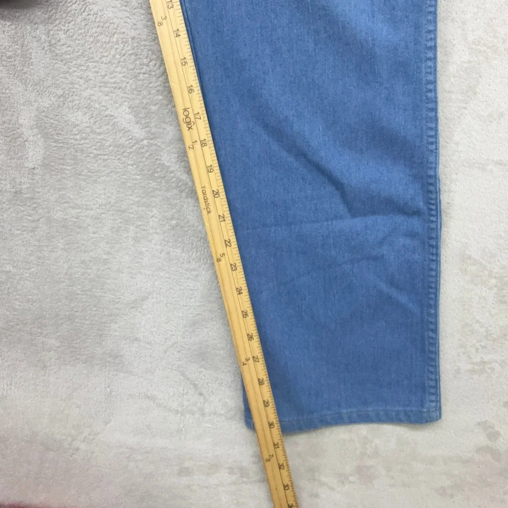 Vintage Wrangler Pants Mens 38x32 Blue Straight Leg Medium Wash‎ Made in USA 90s